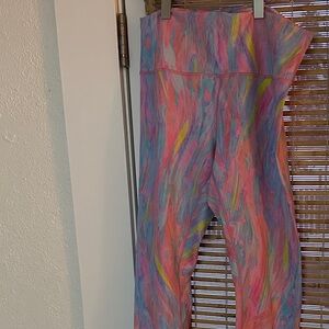 lululemon athletica Womens Multicolor Leggings